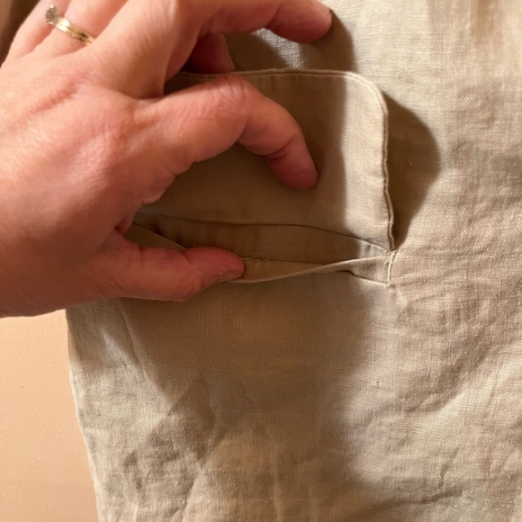 NWT Quince 100% European Linen Blazer in Driftwood - Picture 9 of 13